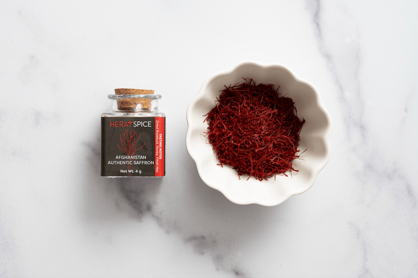 Heray Afghan Saffron Threads, Kosher, Halal, NON-GMO Verified