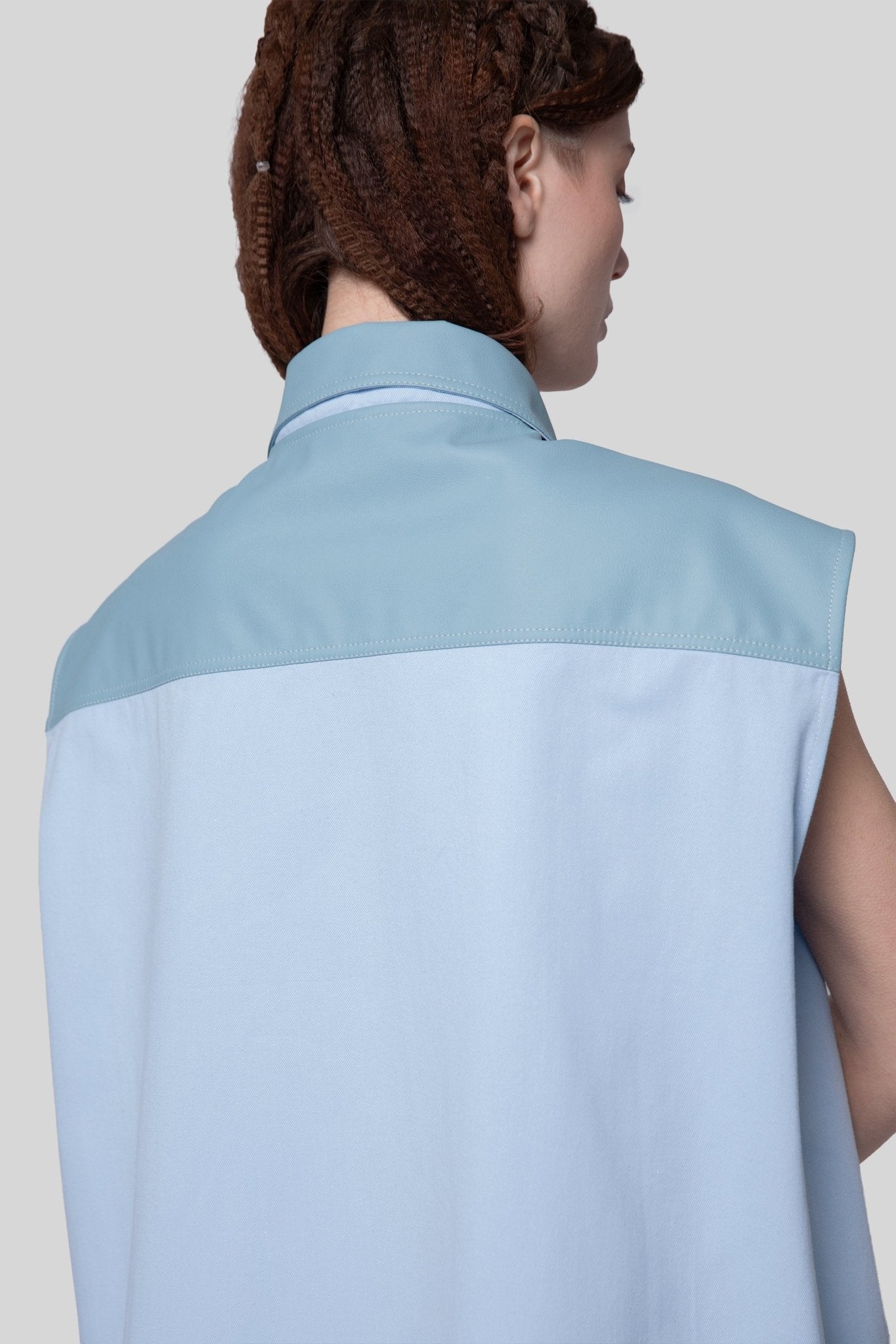 Blue Collar Vest - Vegan America