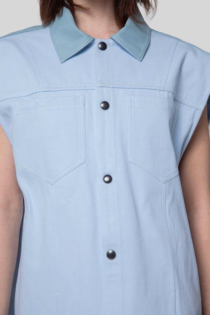 Blue Collar Vest - Vegan America