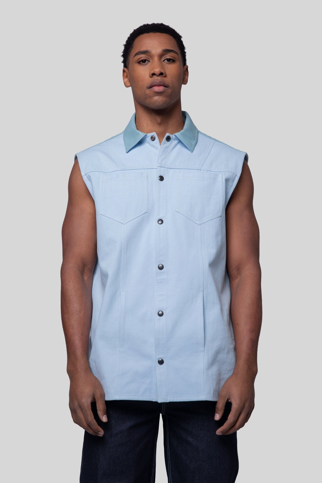 Blue Collar Vest - Vegan America