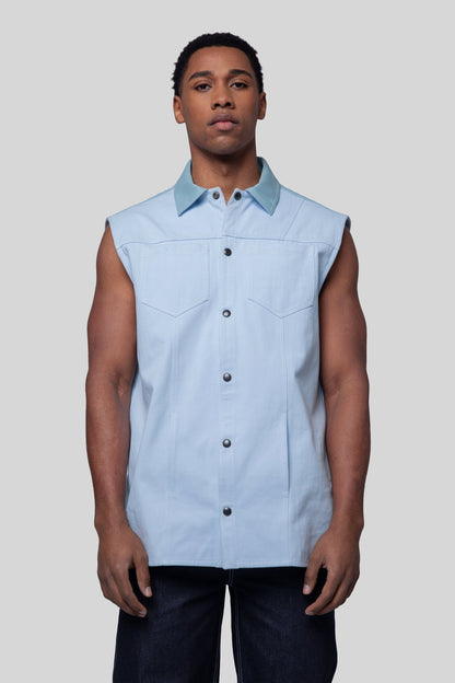Blue Collar Vest - Vegan America