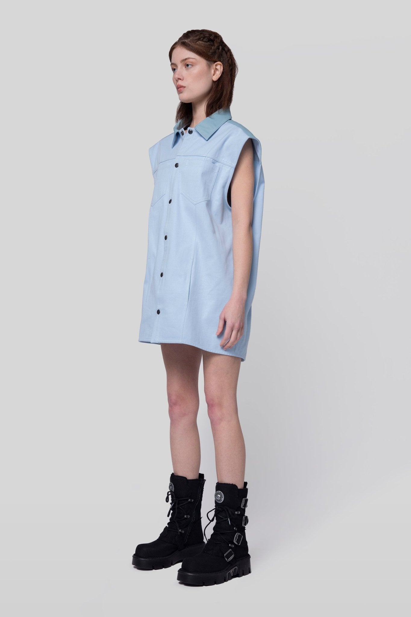 Blue Collar Vest - Vegan America