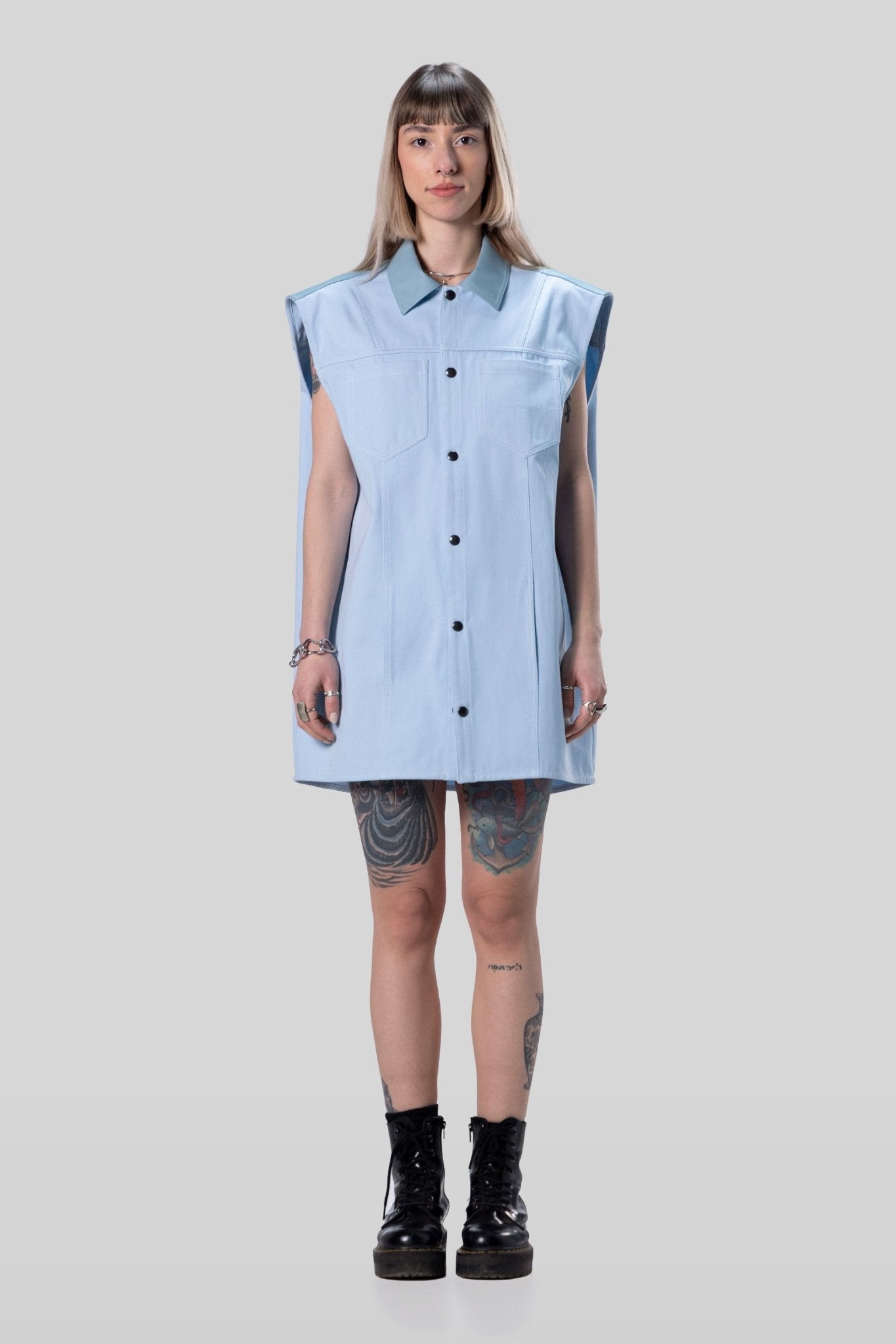 Blue Collar Vest - Vegan America