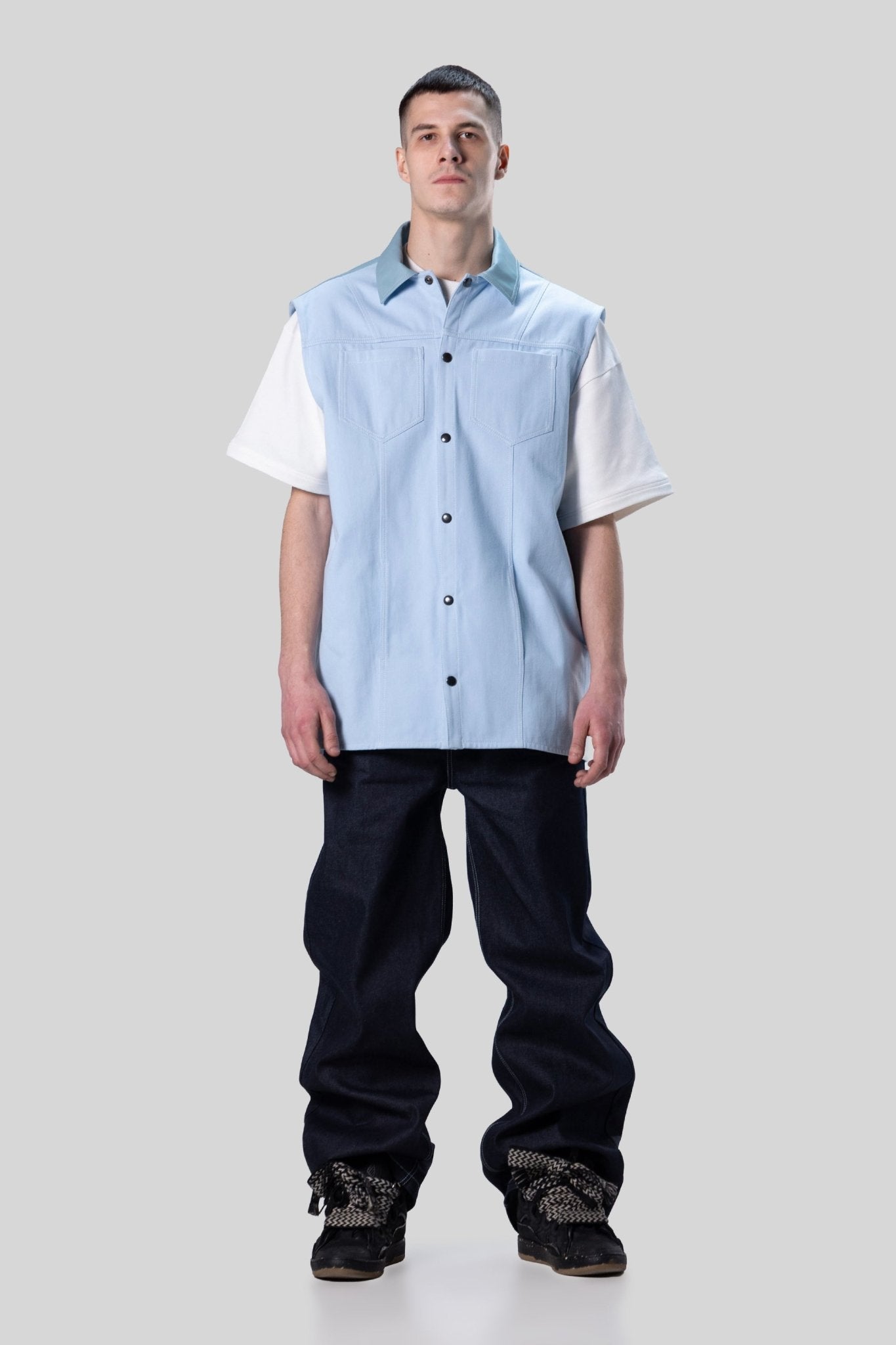 Blue Collar Vest - Vegan America