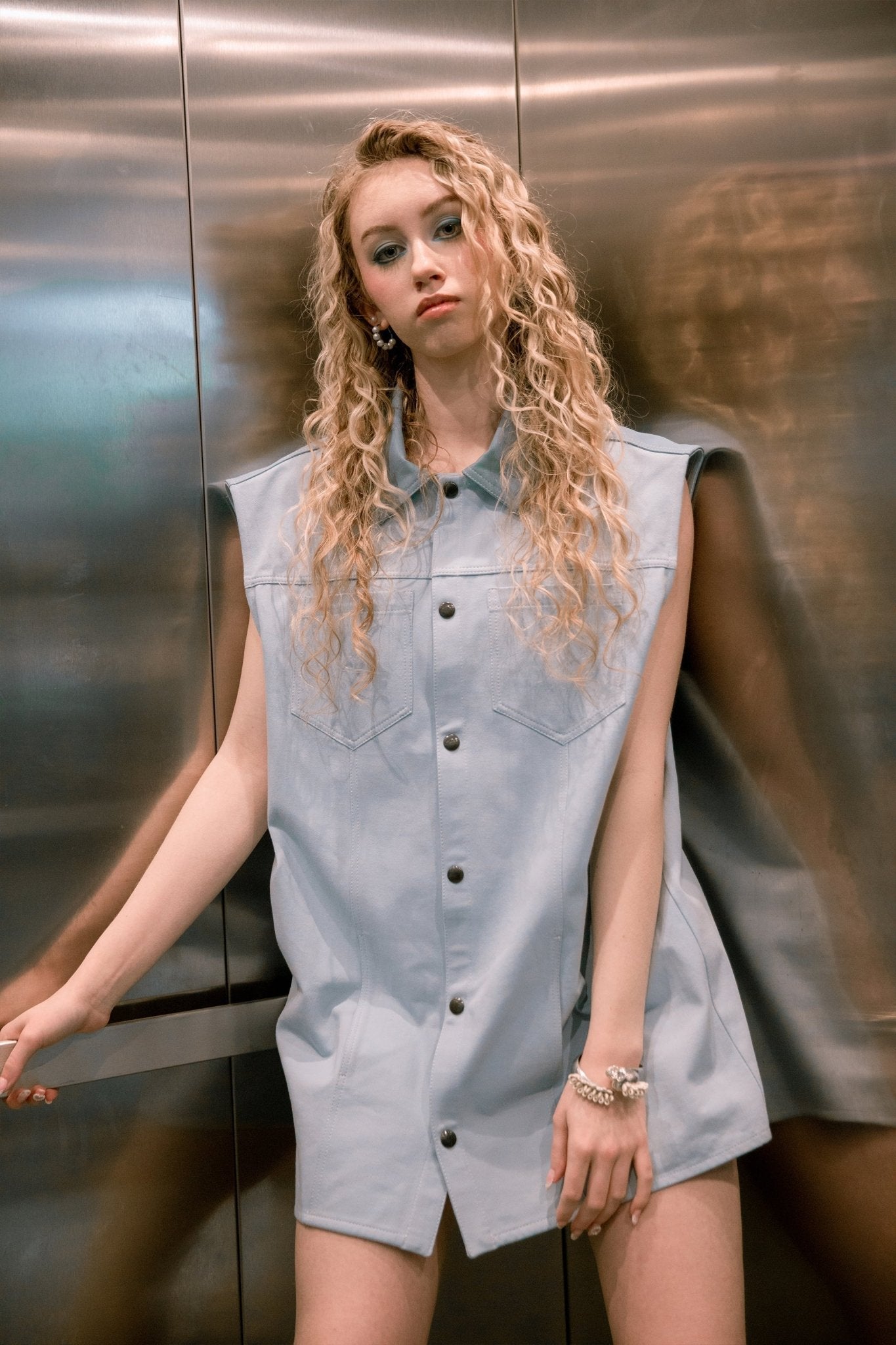 Blue Collar Vest - Vegan America