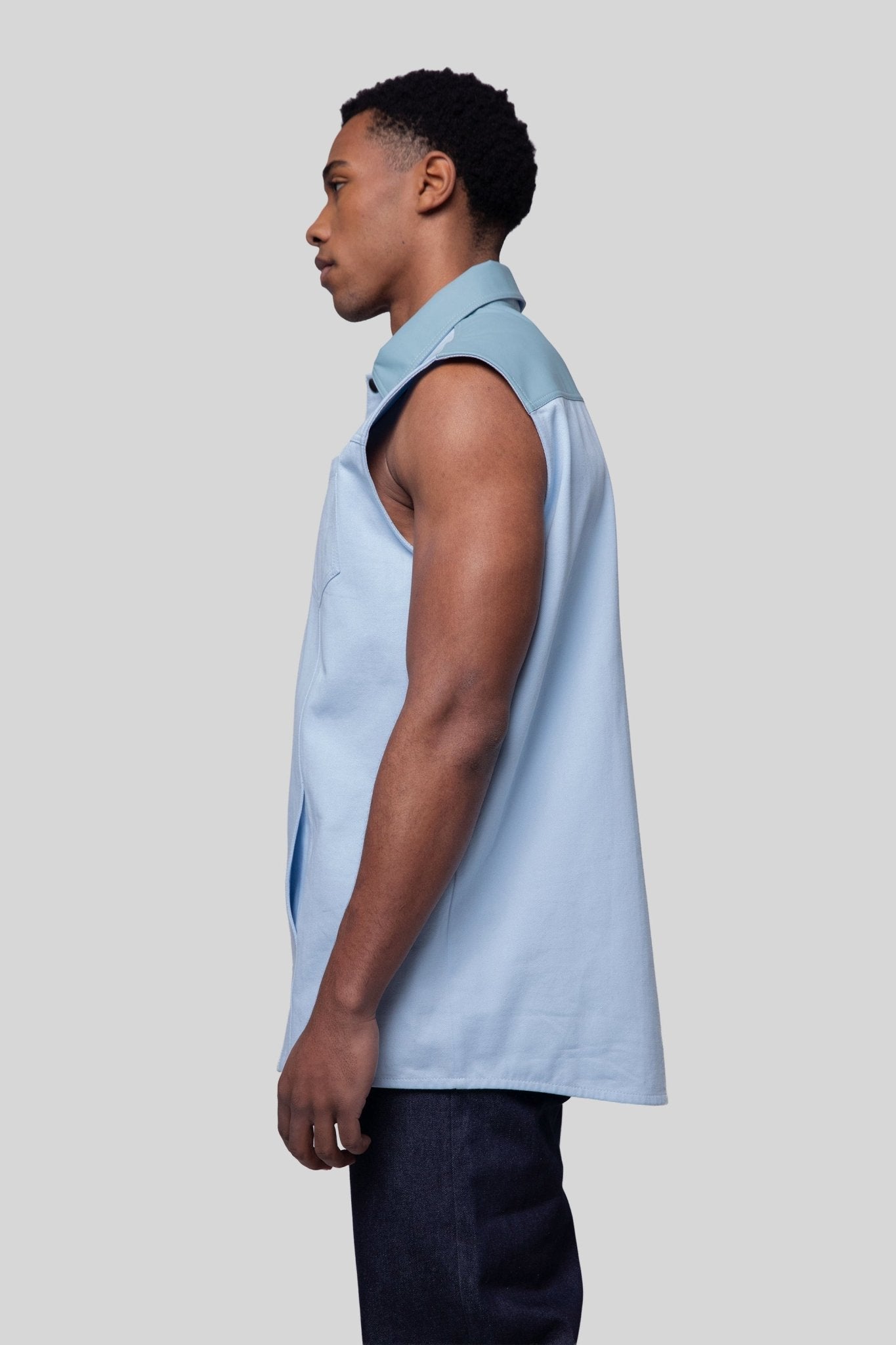 Blue Collar Vest - Vegan America