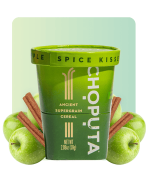 Warm Supergrain Cereal Made with Fonio – Spice Kissed Apple - Vegan America