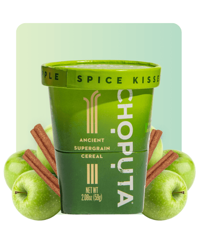 Warm Supergrain Cereal Made with Fonio – Spice Kissed Apple - Vegan America