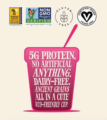 Warm Supergrain Cereal Made with Fonio – Wild Berry Power