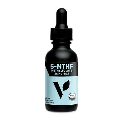 Organic Methylfolate 15mg + B12 - Vegan America