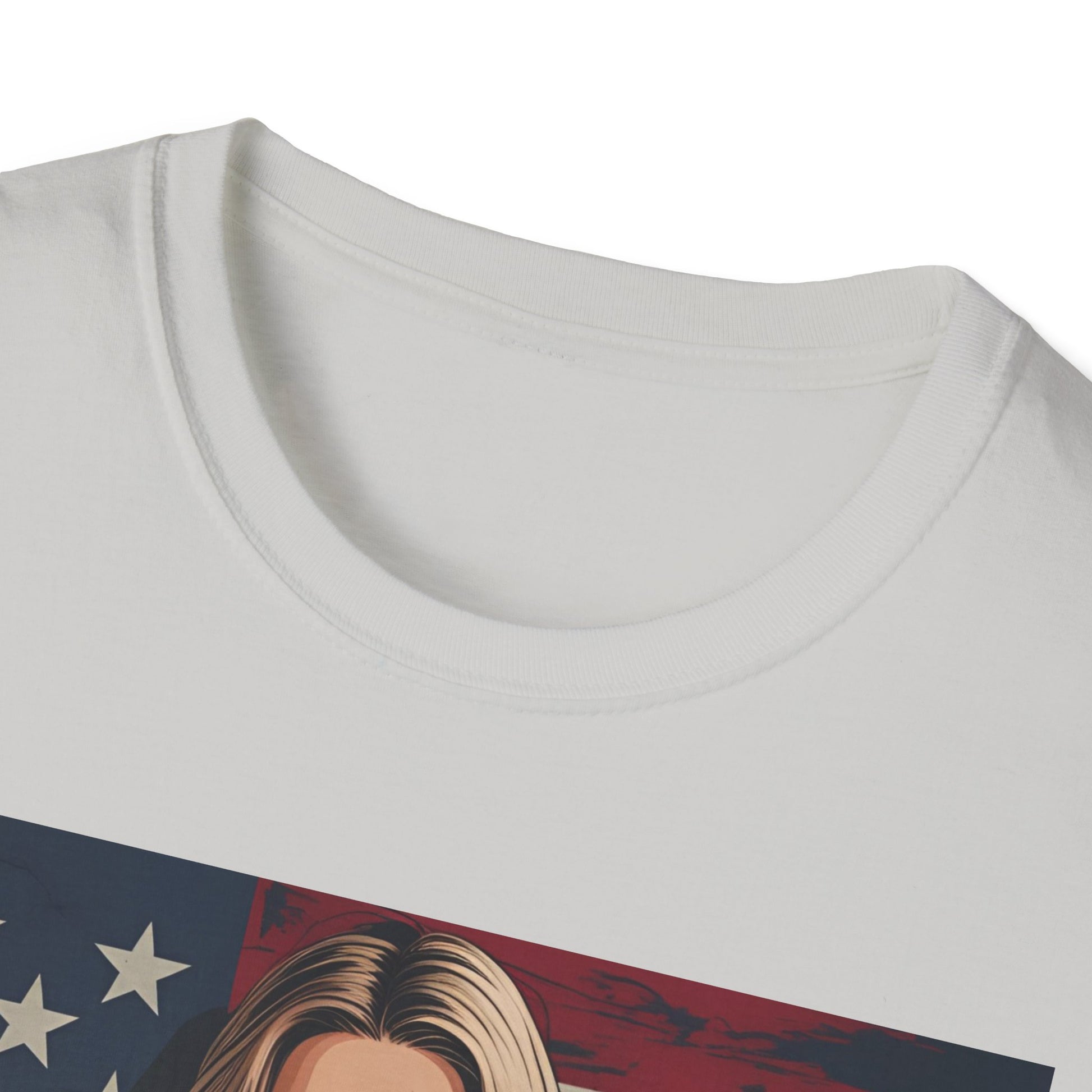 Vegan America T-Shirt | UnisexSoftstyle Tee, Eco - Friendly Fashion, Gift for Vegans, Independence Day Outfit, Casual Wear - Vegan America