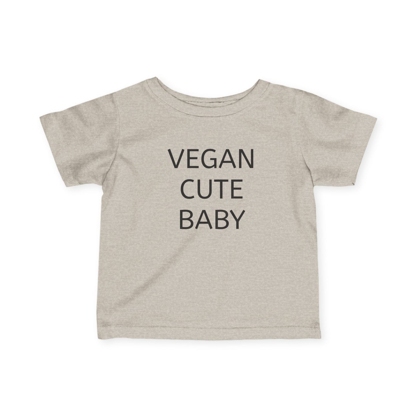 Vegan Baby Tee, Cute Infant T-Shirt, Organic Cotton Toddler Shirt, Eco - Friendly Baby Gift, Baby Shower Present - Vegan America