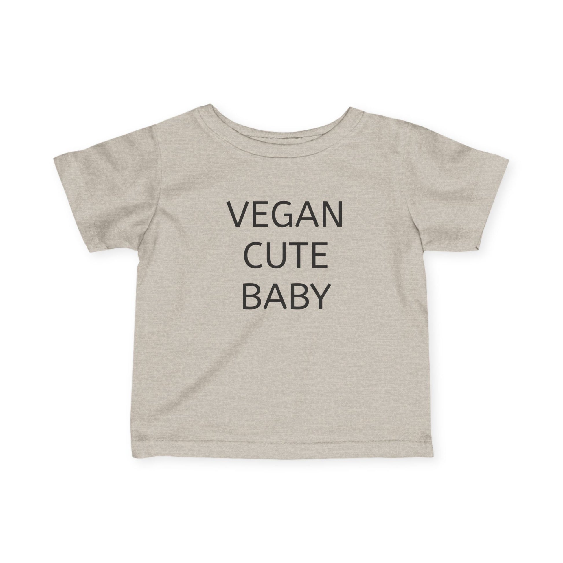 Vegan Baby Tee, Cute Infant T-Shirt, Organic Cotton Toddler Shirt, Eco - Friendly Baby Gift, Baby Shower Present - Vegan America