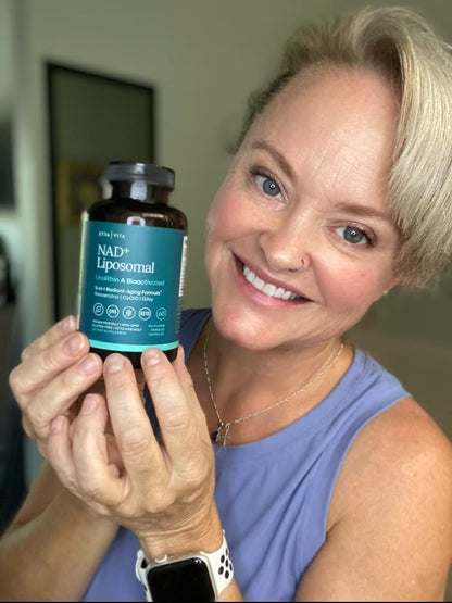 Liposomal NAD+ Supplement - Resveratrol, Urolithin A, CoQ10 & Muira Puama - Vegan America
