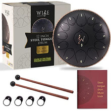 Wise Harmony 12 Inch Steel Tongue Rain Drum