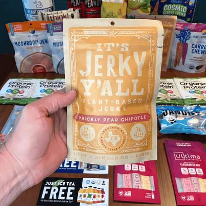 Prickly Pear Chipotle Jerky | Retail 6-Pack (The Smarter Jerky)