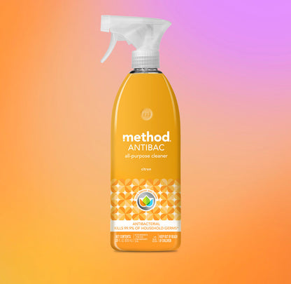 antibacterial all-purpose cleaner - citron, 28 fl oz