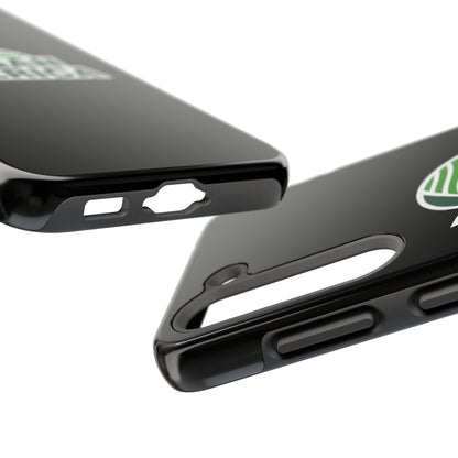Vegan America Tough Phone Case — Green Leaf Vegan Pride Protective Cover - Vegan America