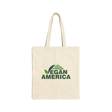 Eco - Friendly Tote Bag for Daily Use, Reusable Shopping Bag, Sustainable Gift, Beach Tote, Natural Canvas Carryall - Vegan America
