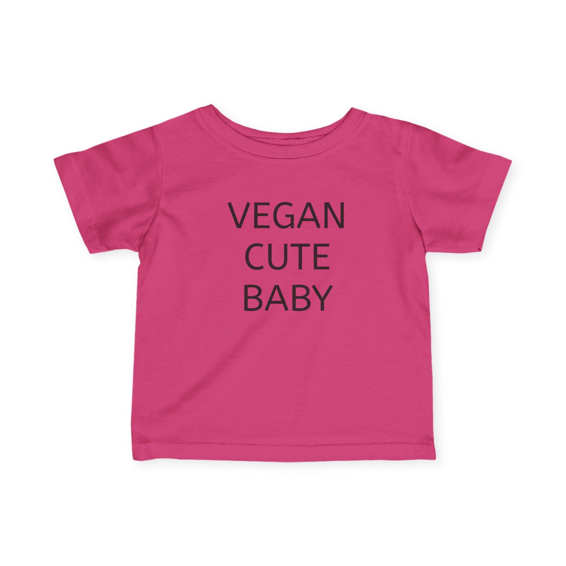 Vegan Baby Tee, Cute Infant T-Shirt, Organic Cotton Toddler Shirt, Eco - Friendly Baby Gift, Baby Shower Present - Vegan America