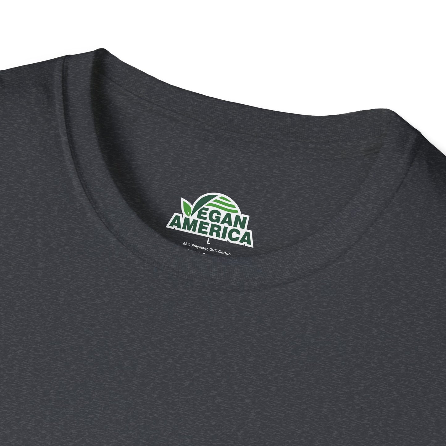 Unisex Vegan America T-Shirt, Eco - Friendly Apparel, Plant - Based Lifestyle Shirt, Perfect Gift for Vegans, Animal Rights Awareness Wear - Vegan America