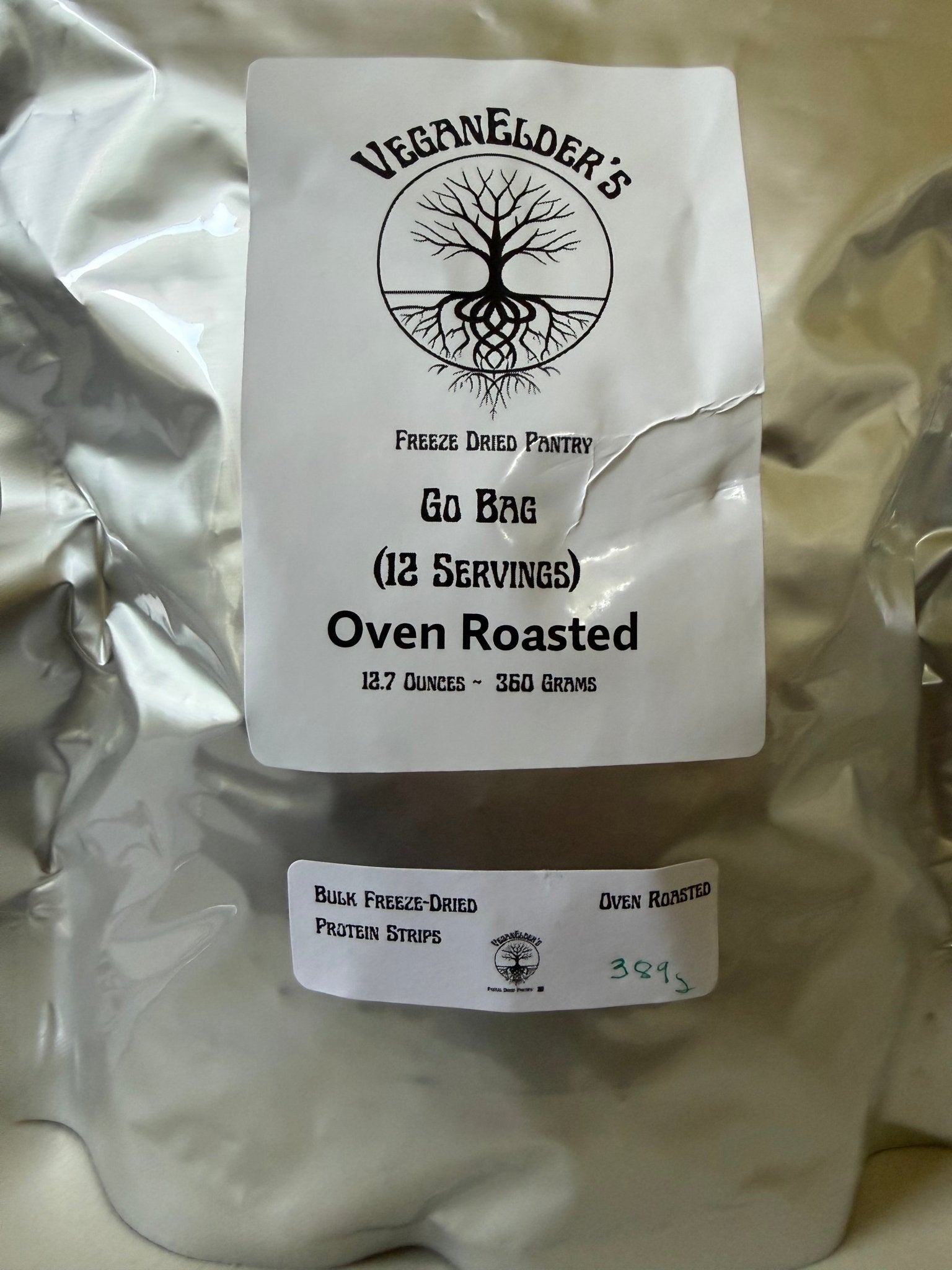 Oven Roasted Protein Strips- Go Bag (12 Servings) - Vegan America