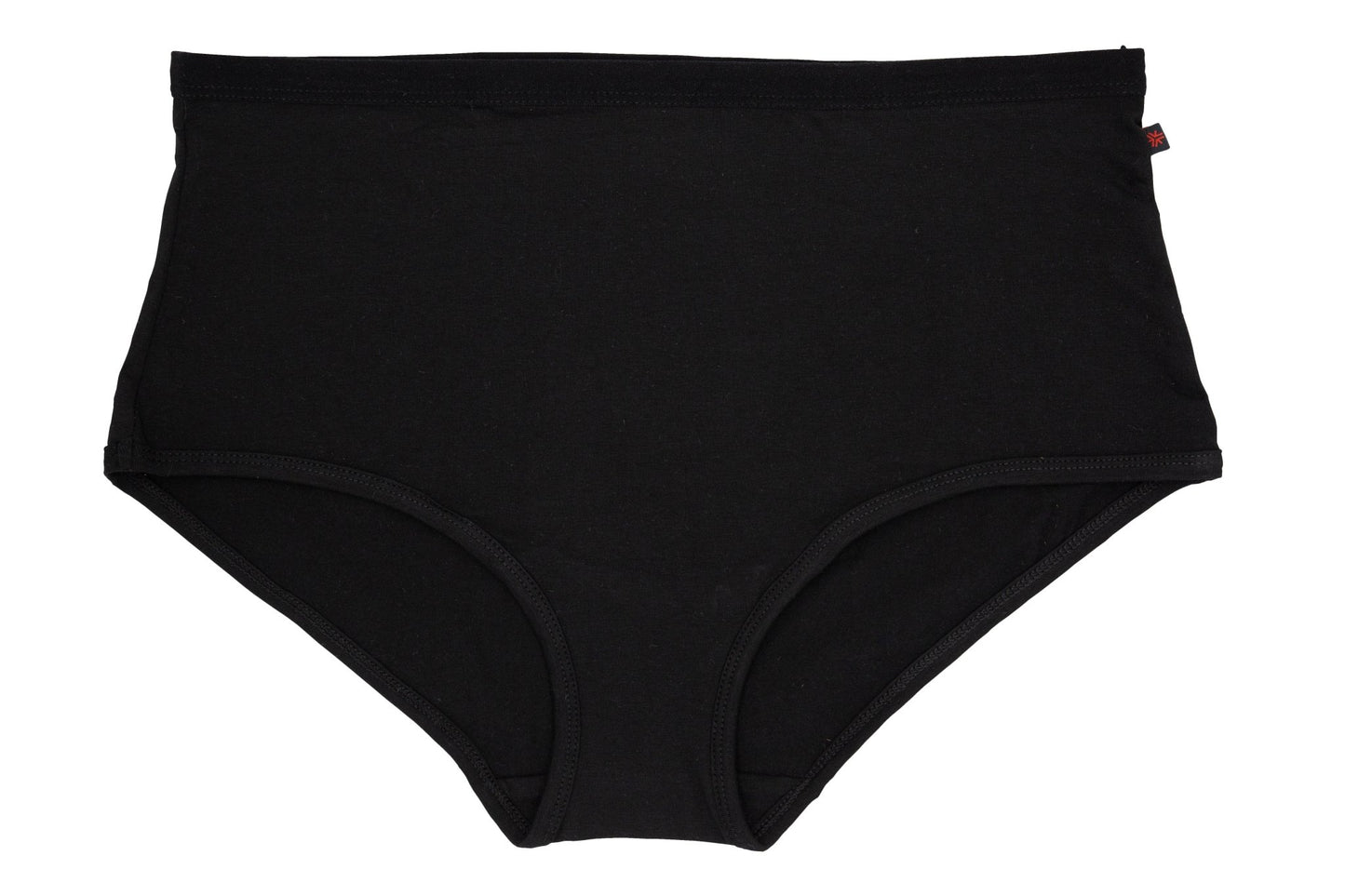 Full Brief Underwear, Black - Vegan America
