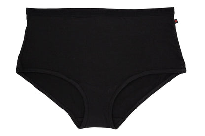 Full Brief Underwear, Black - Vegan America