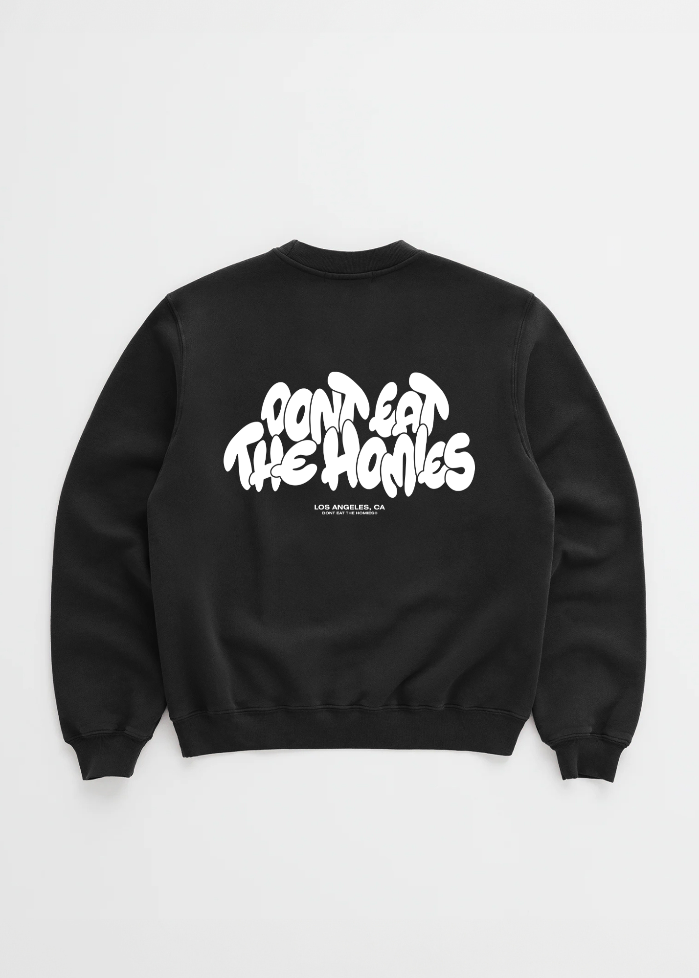 DONT EAT THE HOMIES BUBBLE CREWNECK