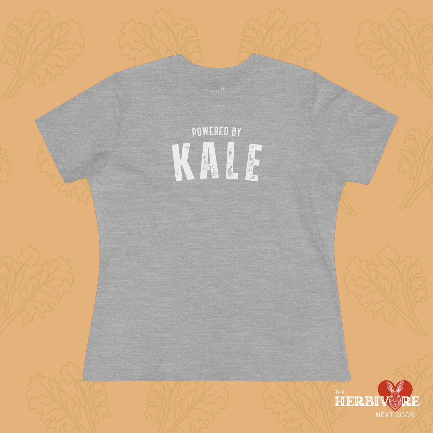 Powered by Kale Women's Style T-Shirt - Vegan America