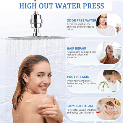 Shower Head Filter for Hard Water