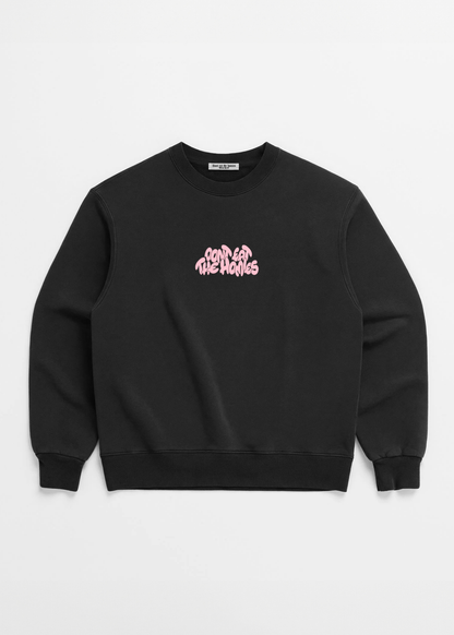 DONT EAT THE HOMIES BUBBLE CREWNECK