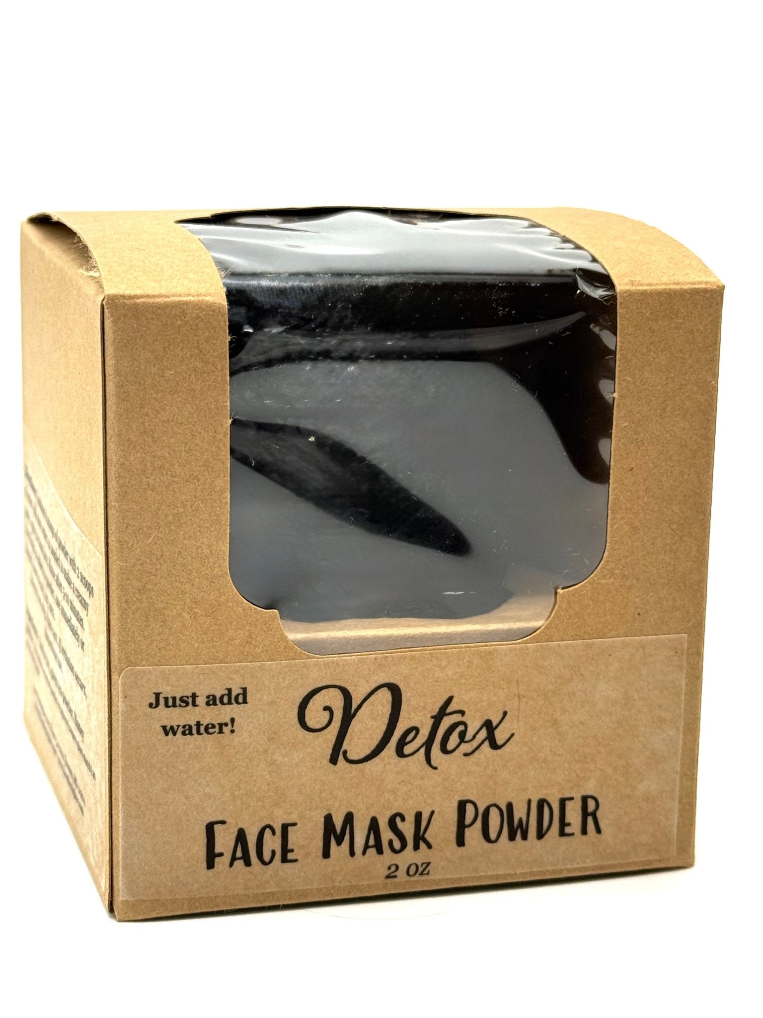 DETOX (VEGAN) Powder Face Mask - Draw Out Impurities with Kaolin Clay, Green Tea & Aloe Vera | All - natural skincare gifts for oily skin - Vegan America