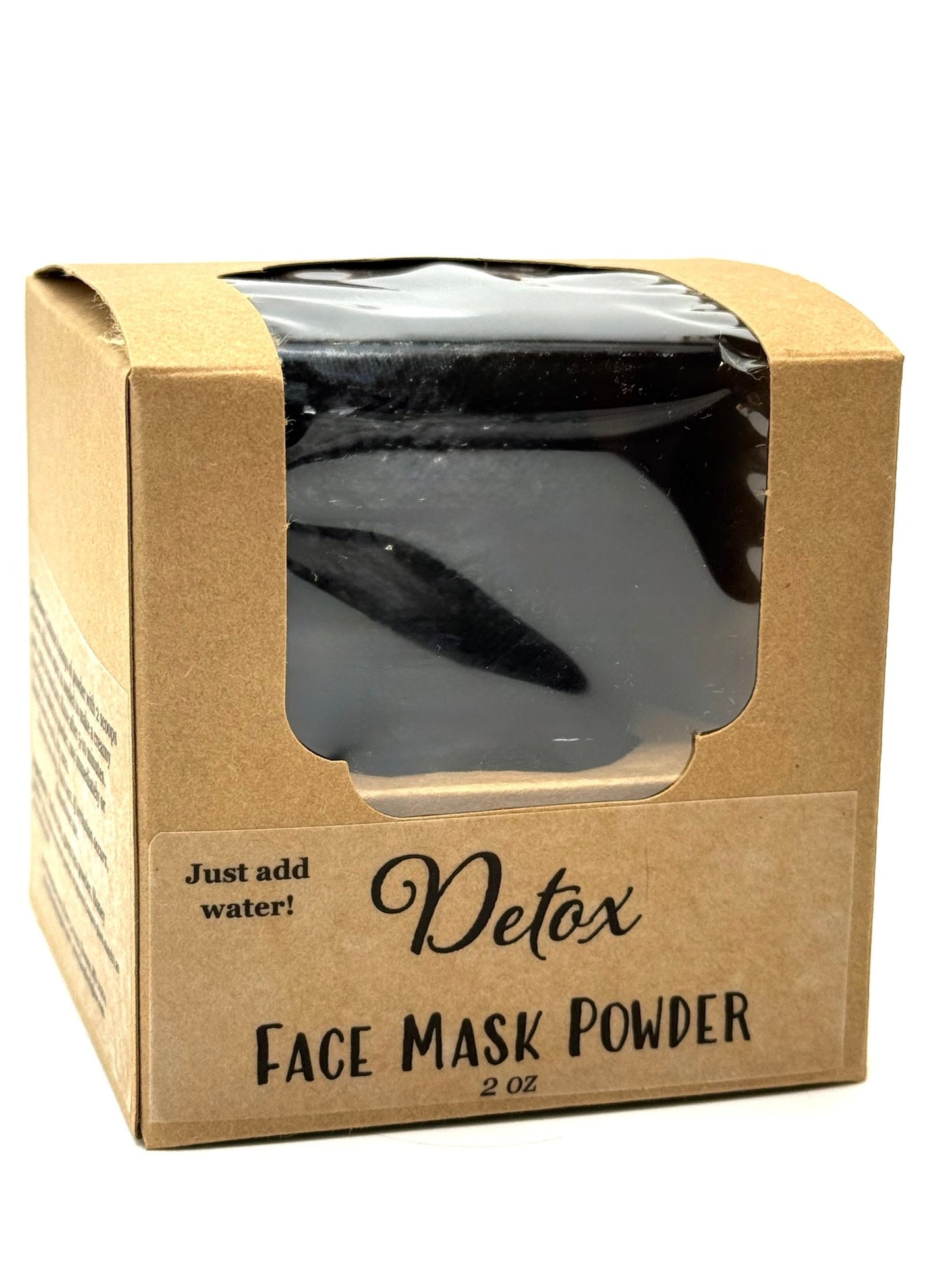 DETOX (VEGAN) Powder Face Mask - Draw Out Impurities with Kaolin Clay, Green Tea & Aloe Vera | All - natural skincare gifts for oily skin - Vegan America