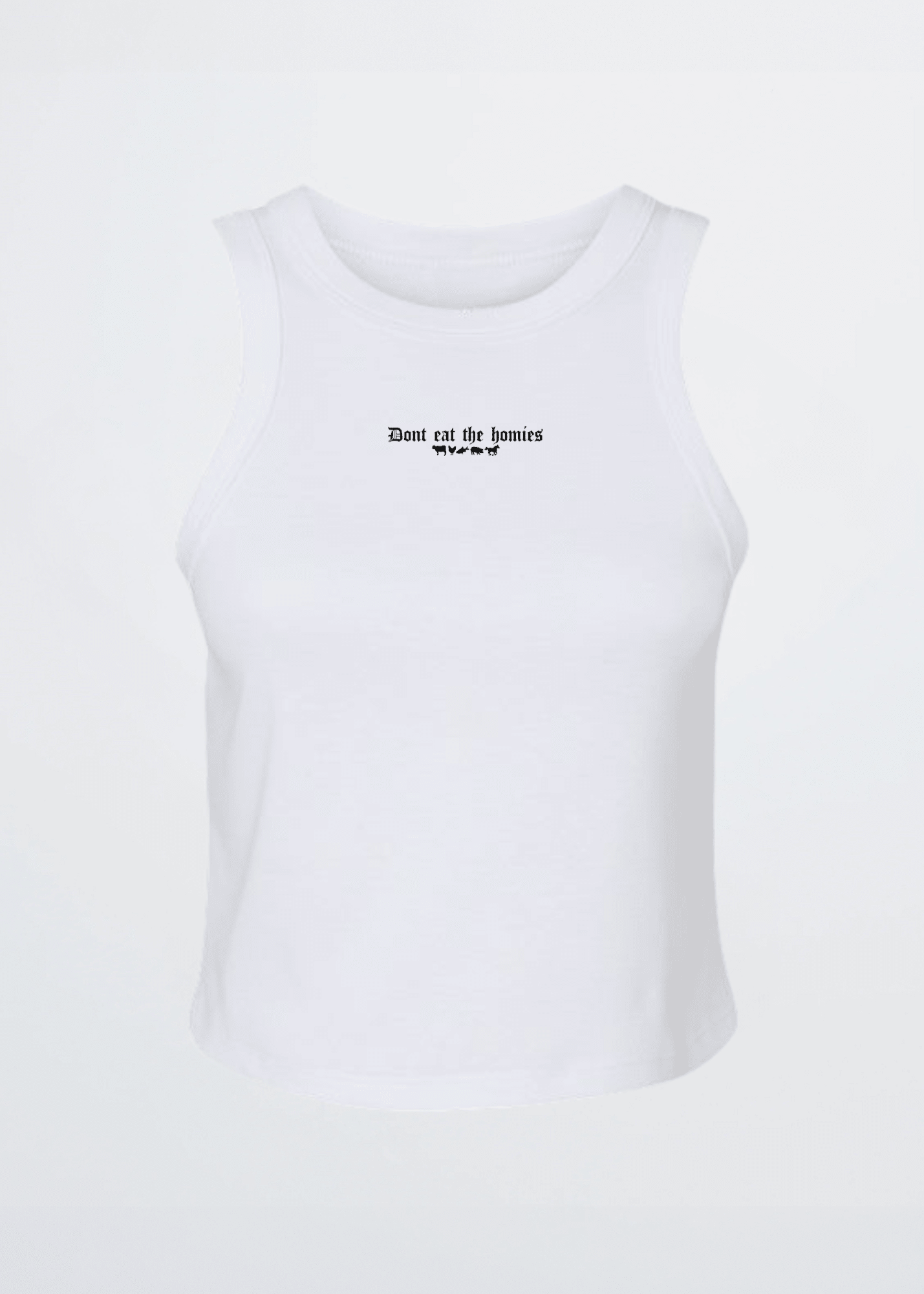 Dont Eat The Homies Womens Tank Top - Vegan America
