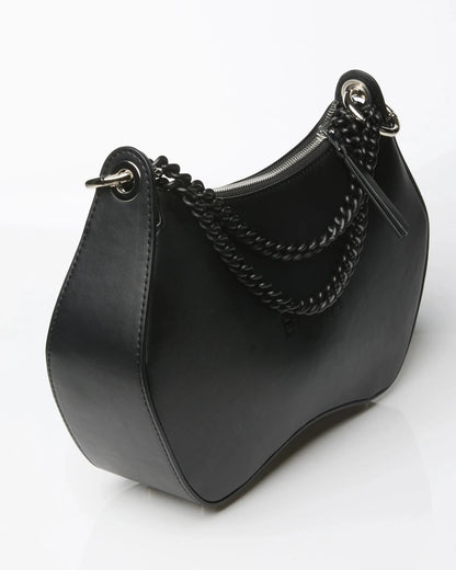 Noir BHMA Bag of grape - based vegan leather - Vegan America