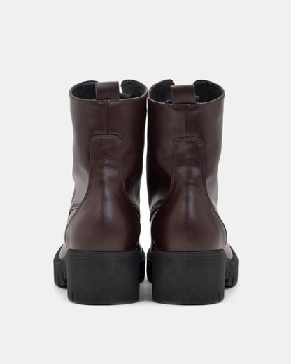 Women's Boots Workers No. 3 Chocolate - Vegan America