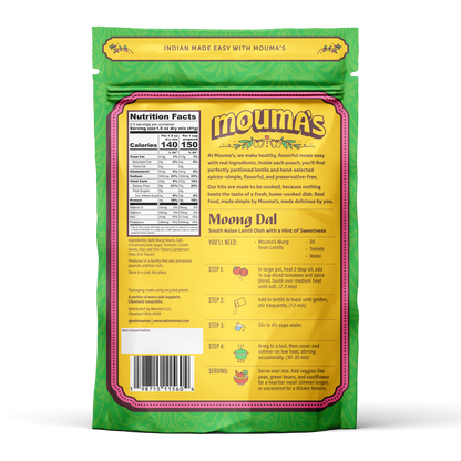 Mung Bean Lentils (Moong Dal)