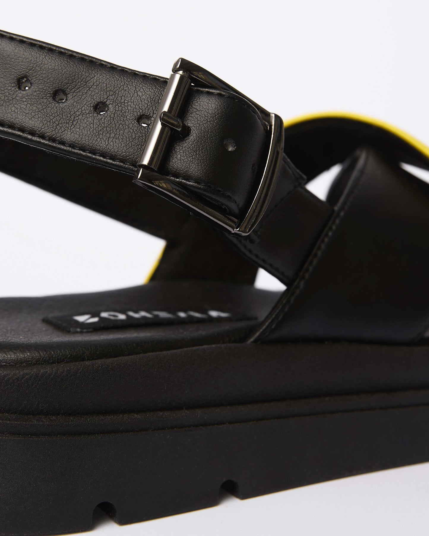 Glare Sandals Lemon made of vegan corn leather - Vegan America