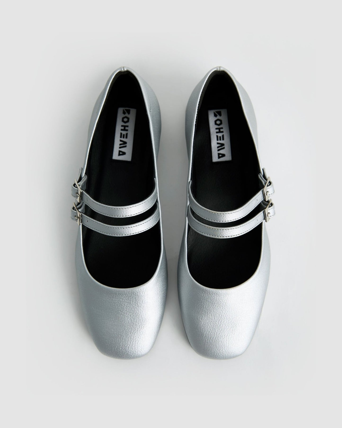 Sugar Mary Jane Pumps metallic ballerinas - Vegan America