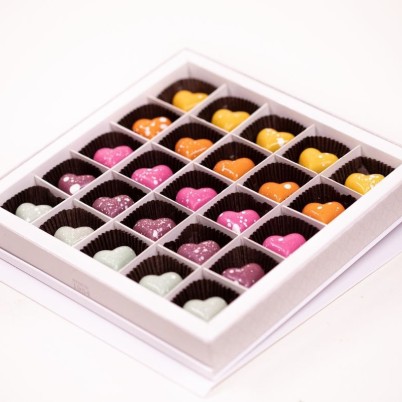 **VEGAN** 25 Piece LGBTQIA Pride Chocolate Gift Box