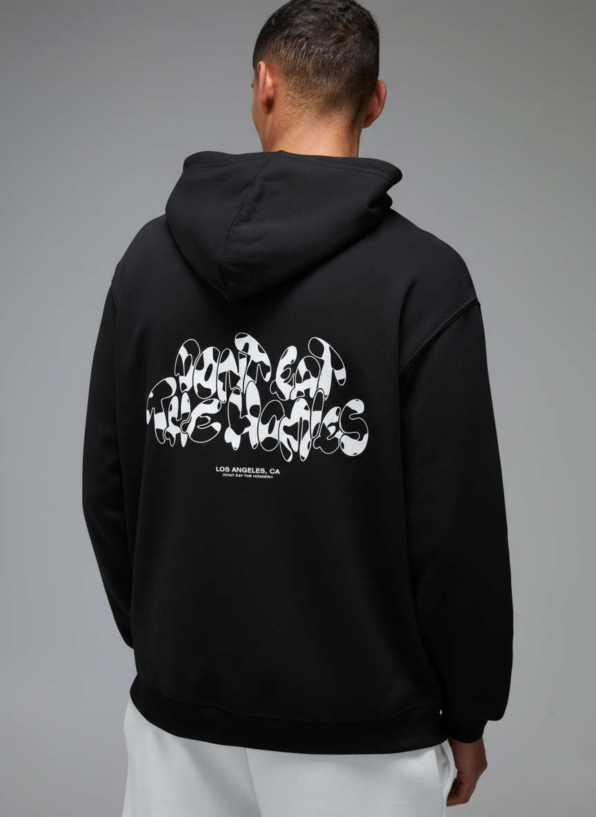 DONT EAT THE HOMIES BUBBLE HOODIE
