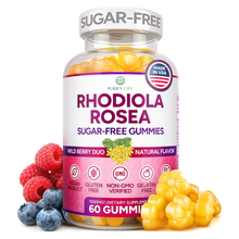 Sugar - Free Rhodiola Rosea Gummies - Vegan America