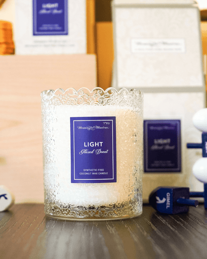 Glazed Donut Natural Candle 8oz Kaia Collection - Vegan America