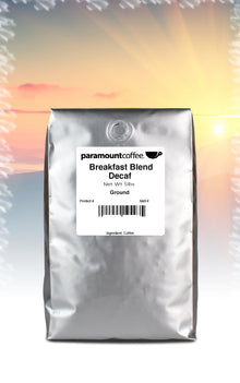 Breakfast Blend Decaf 5lb Ground Coffee