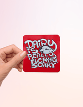 Dairy Is Really Fucking Scary - Vegan America