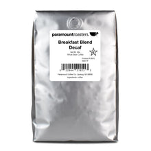 Breakfast Blend Decaf 5lb Whole Bean Coffee