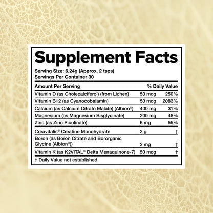 COMPLEMENT® Bone Vitality - Vegan America