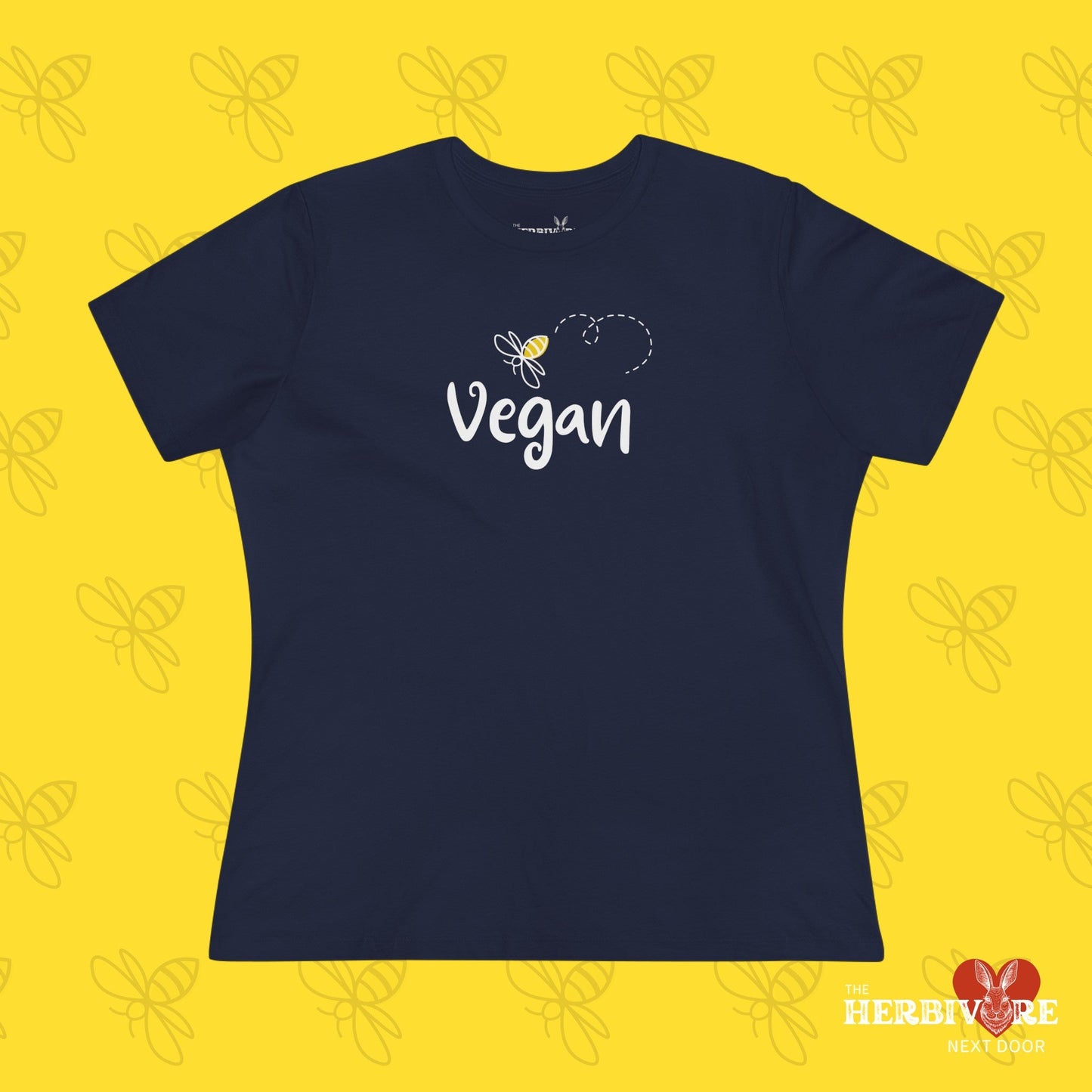Bee Vegan - Women's Style B&C 6400 - Vegan America
