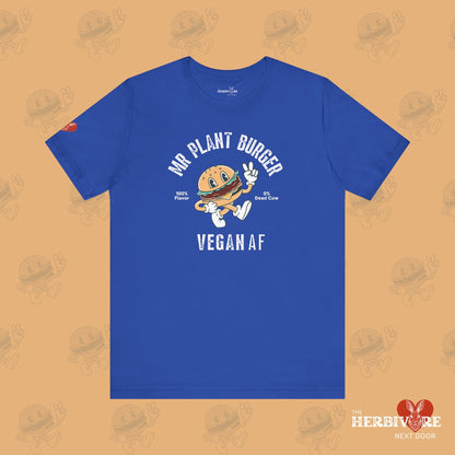 Mr. Plant Burger - Vegan T-Shirt - Vegan America